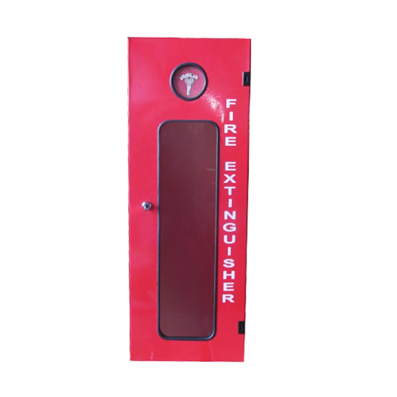 Fire cabinet for 10LBS ABC extinguisher with glass door