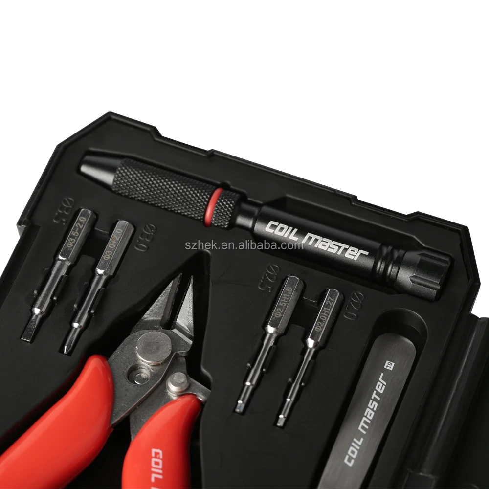  100% оригинальная катушка Master DIY KIT MINI V2 2018 новейший простой набор инструментов для вейпа-все в наличии CoilMaster свяжитесь с нами получения лучшей