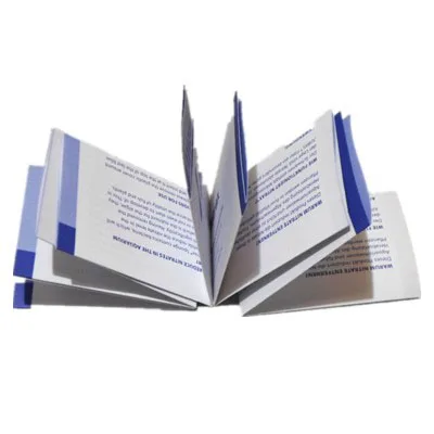 
Folded wood free paper offset printing manual 