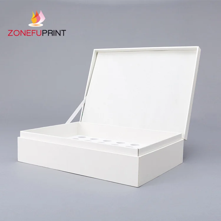 
Scented Candles Paper With Magnet Ring Necklace Luxury Paper Gift Large Jewelry Box High Quality Rigid Packaging Book Shaped 