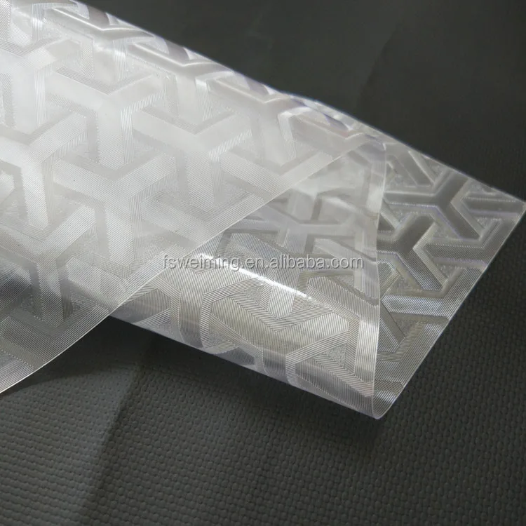 Embossed PVC Glass Window Decorative Film