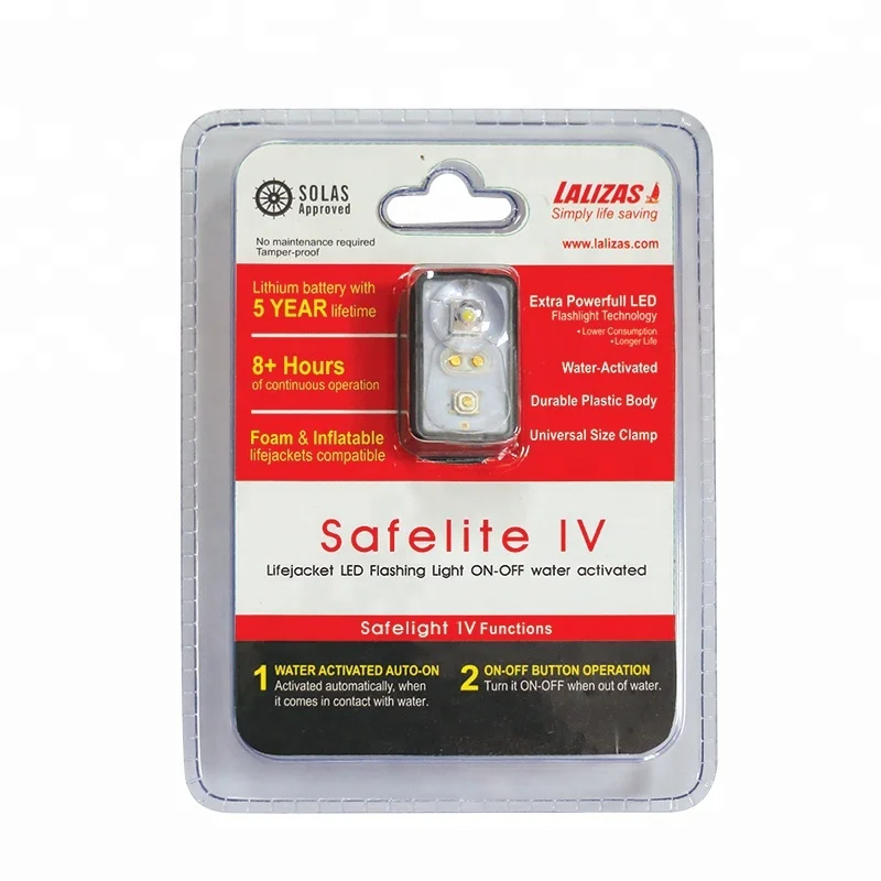 Marine Lalizas Life Jacket light Flash Light for Lifesaving 72349
