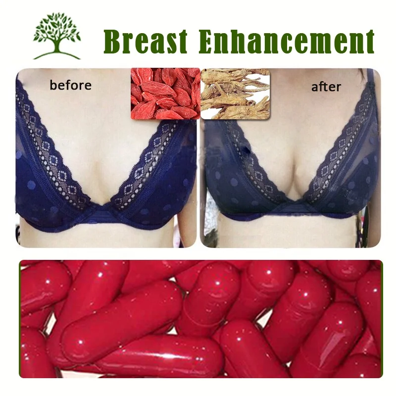 Private Label Herbal Enhancement Breast Capsules Pills Softgels