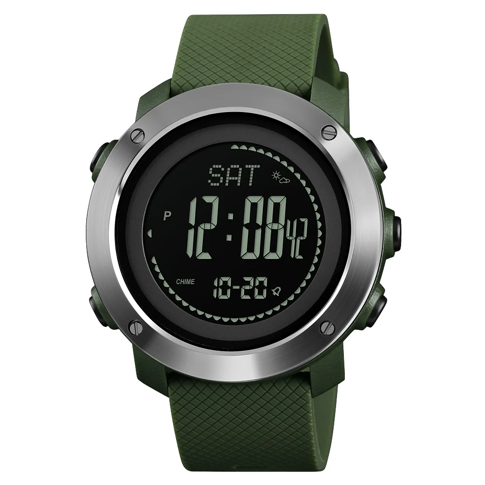 SKMEI 1427 Women Digital Movement Watch Sport Multi-function Plastic Band Ladies Smart Watch