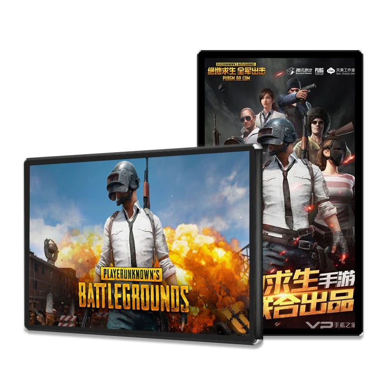 
indoor full hd 32 43 49 55 65 with narrow bezel open frame play video wall mount lcd advertising digital signage display monitor 