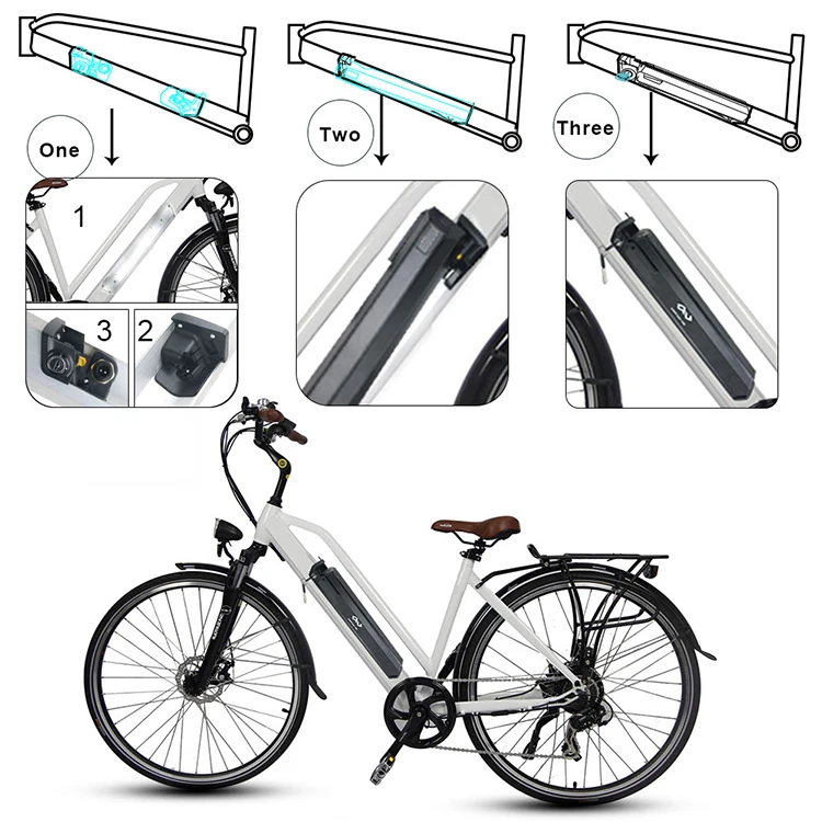 Reention Dorado lithium ion 18650 electric bike battery e bike 36v 48v 52v EBIKE Battery