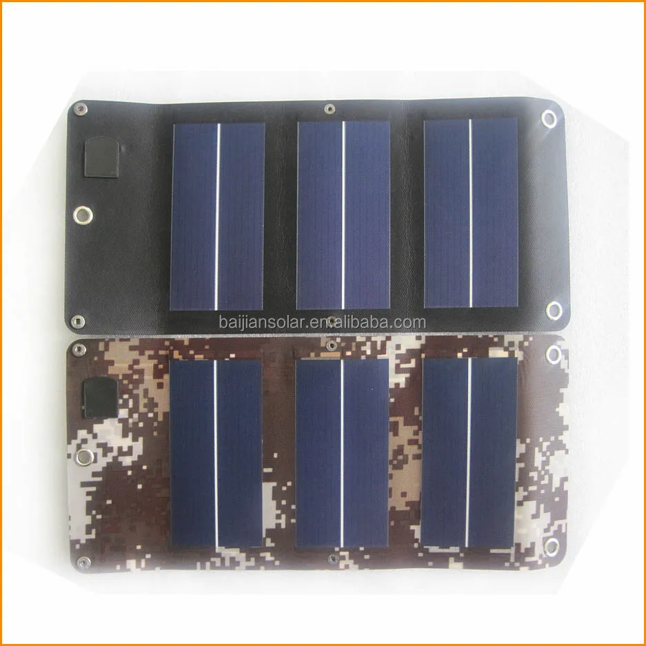 5 в аморфное гибкое солнечное зарядное устройство для iphone