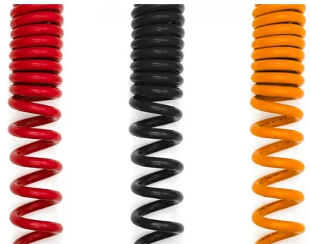 32a iec 62196 ev charger male female connector 3 phase coiled cable