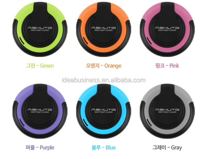 Korea design mini round Smart phone Screen Cleaning Robot for cleaning the display of cell phone and tablet