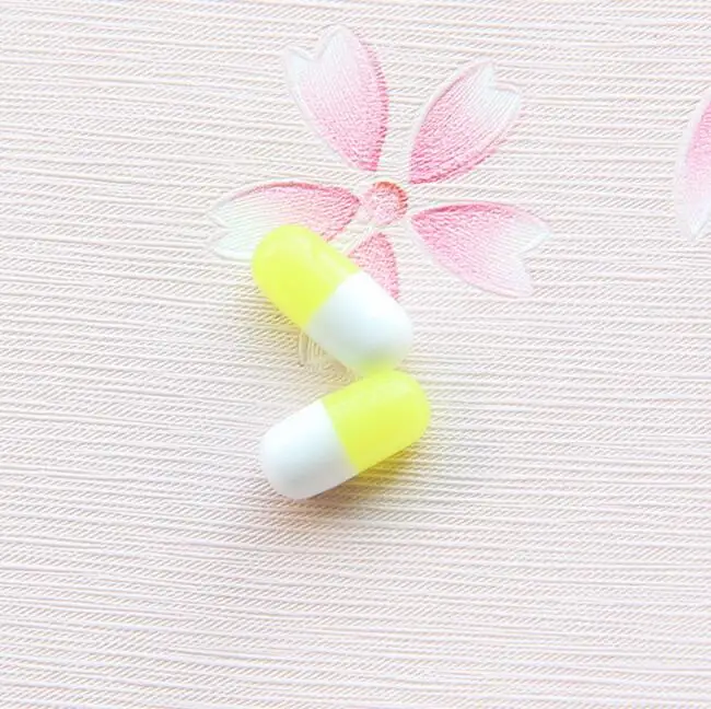 Large Size Simulation Pill Beads Resin Candy Charms For Slime Making Kit Phone Decoration