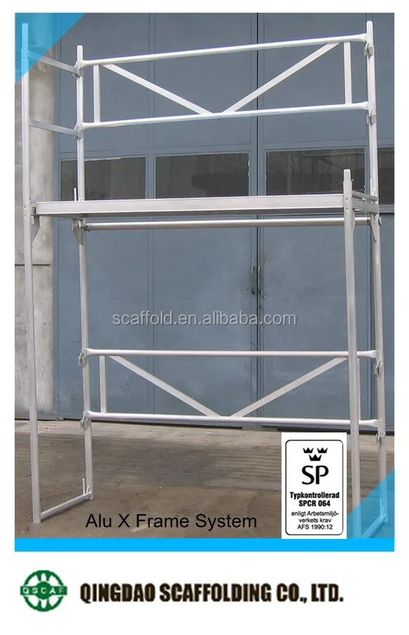 European scaffolding frame aluminium frame scaffolding for sale
