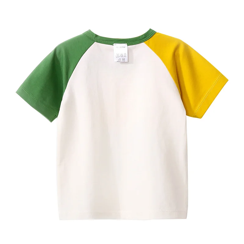 WCF1815 Baby short sleeve T-shirt Summer 2018 New Boys and Girls Cartoon Clothes