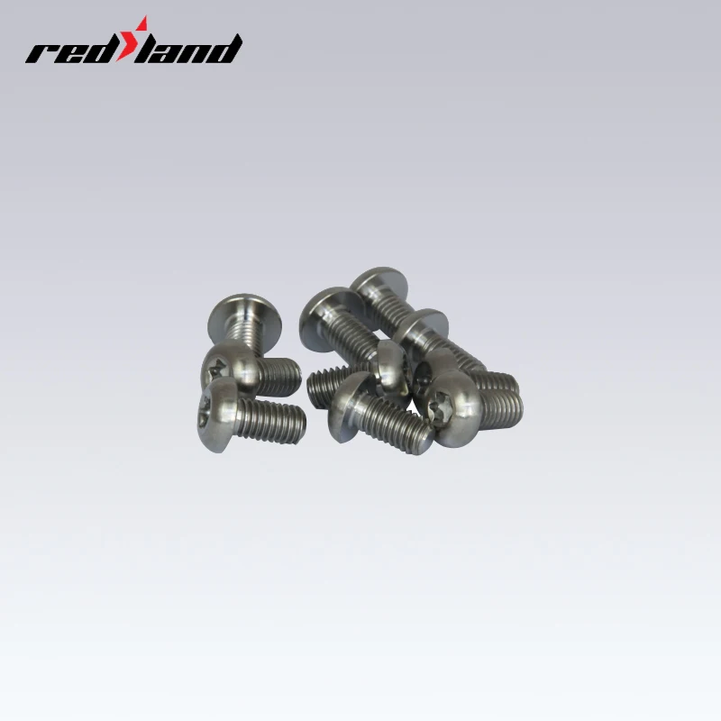 ningbo RedLand bicycle M5 x 10mm Titanium Disc Brake Rotor Bolts
