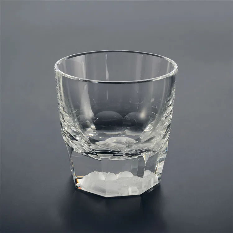 high quality handmade crystal glass water cup whiskey glass crystal wine cup for wedding decoration