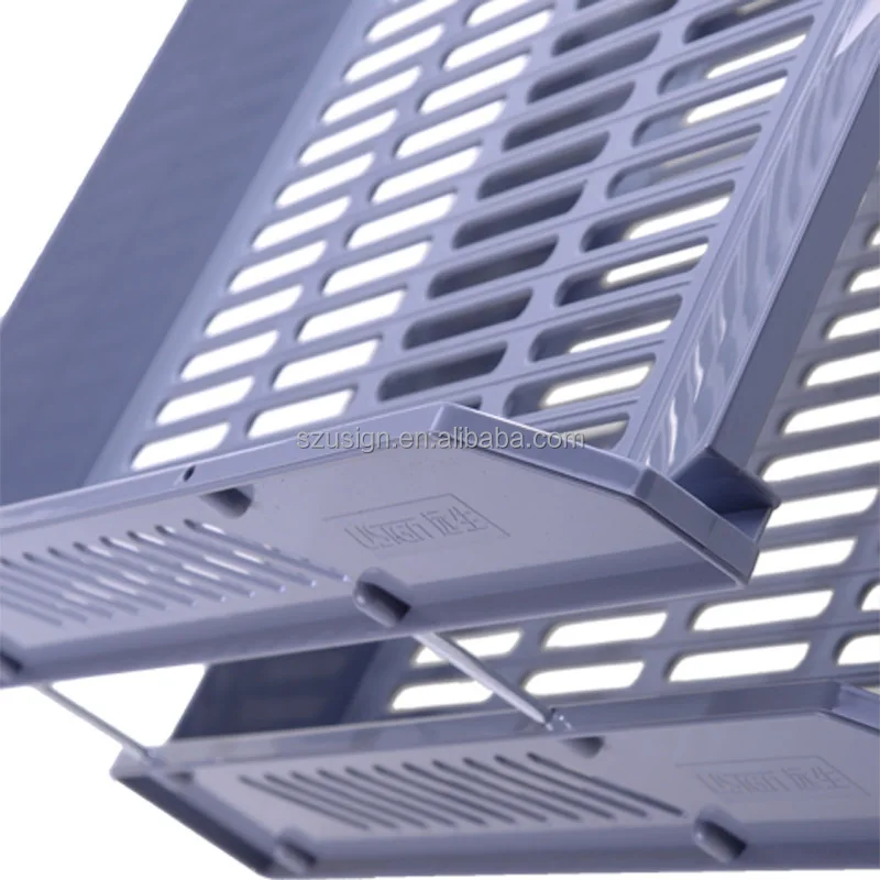US-10423 ABS folding style file tray