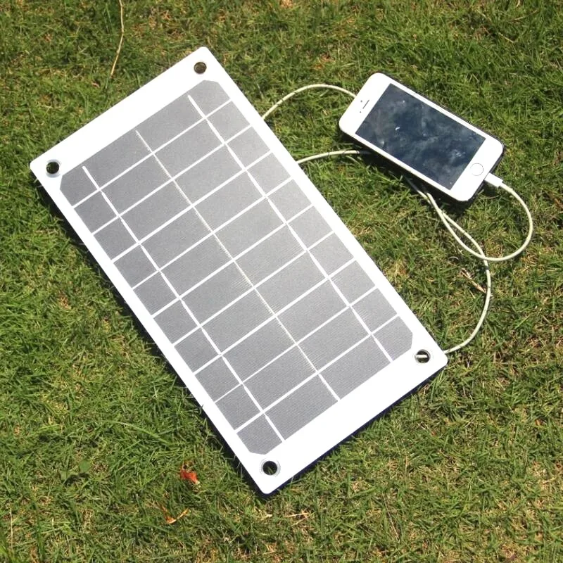 7.5W 5V Portable Solar Panel Charger For iphone/Mobile Power Bank Battery Charger Monocrystalline Portable Solar Panel