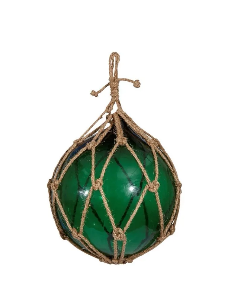 Fishing Float Ornament blue glass ball