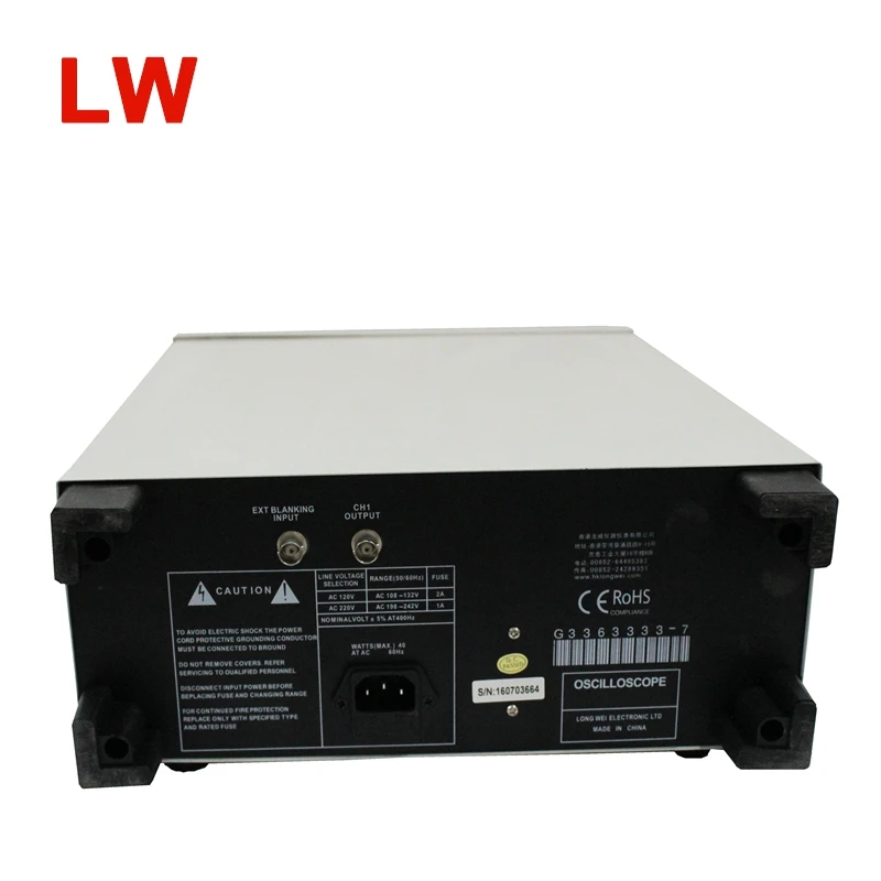 L50100 dual channels 100mhz oscilloscope lap equipment oscilloscope handheld