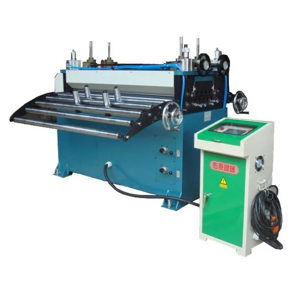 automatic metal sheet coil straightening and feeding machine for plate cutting