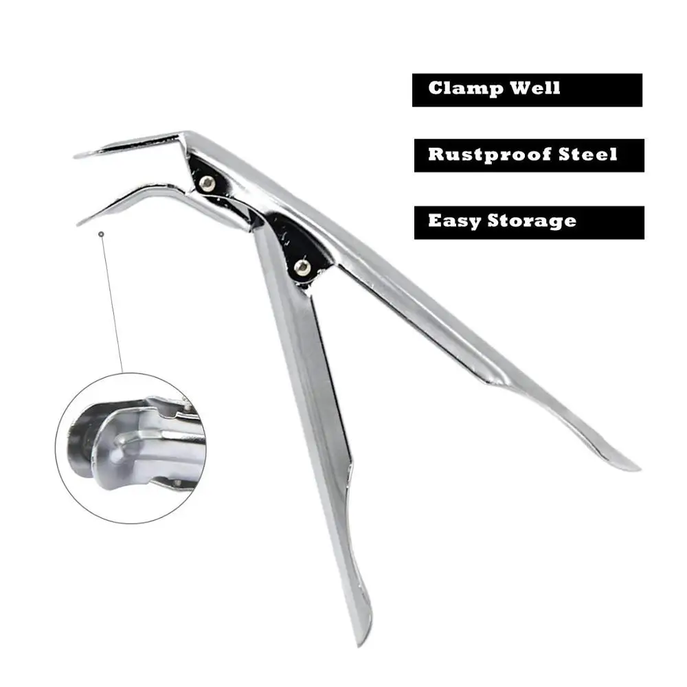 Grill Grate Lifter Gripper, Stainless steel Grill Accessories works for Charcoal Grill