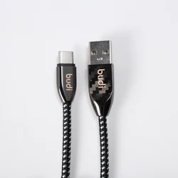 New design type c usb cable mobile phone cables usb data faster charging sync cable for Sumsung phones from budi factory oem odm