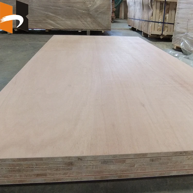 HBSOLID melamine coating pine core lumbercore block board for furniture