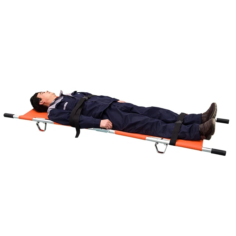 Four Folded Aluminum Alloy Stretcher for Hospital