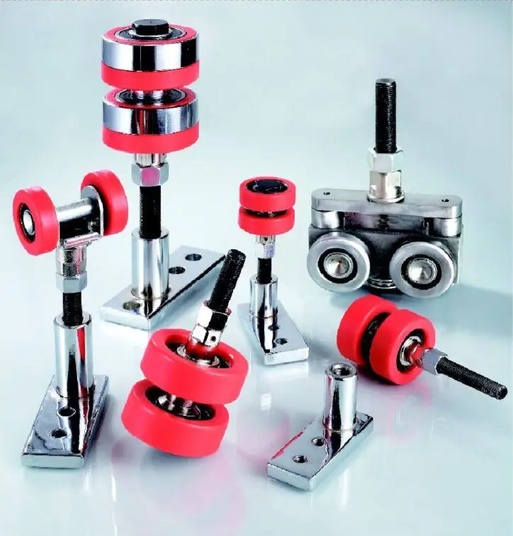 removable partition fitting Aluminum Track Rail Roller Bearings Carriers Track for Movable Sliding Partition Wall