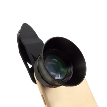 Clip-on Smart Cell Phone Lenses Universal Portrait 2X telephoto mobile phone camera zoom lens