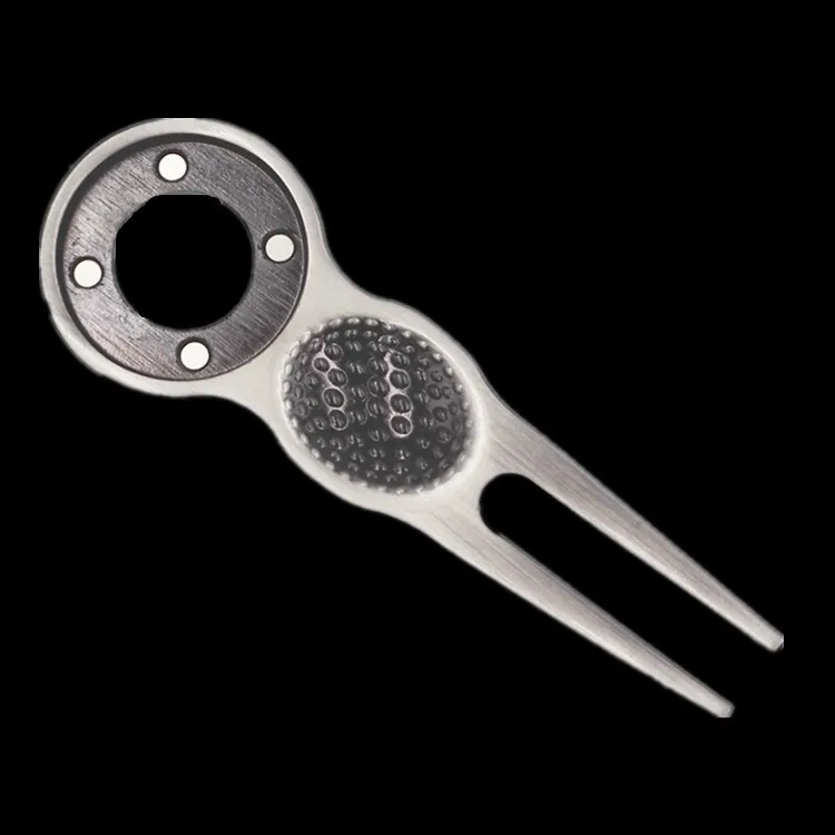 personalized ball marker golf green folk golf repair divot tool