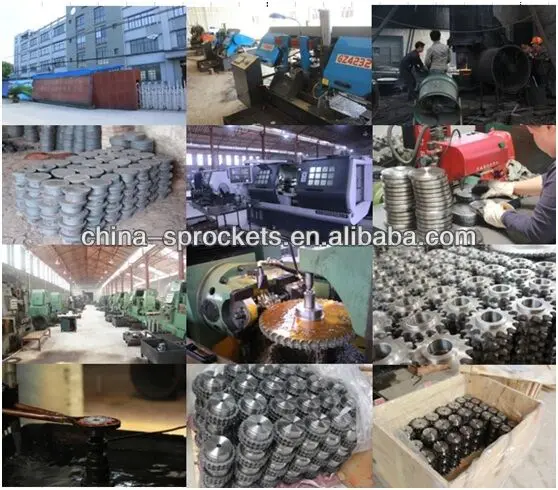 Heat treatment chain sprocket and wheel with high quality