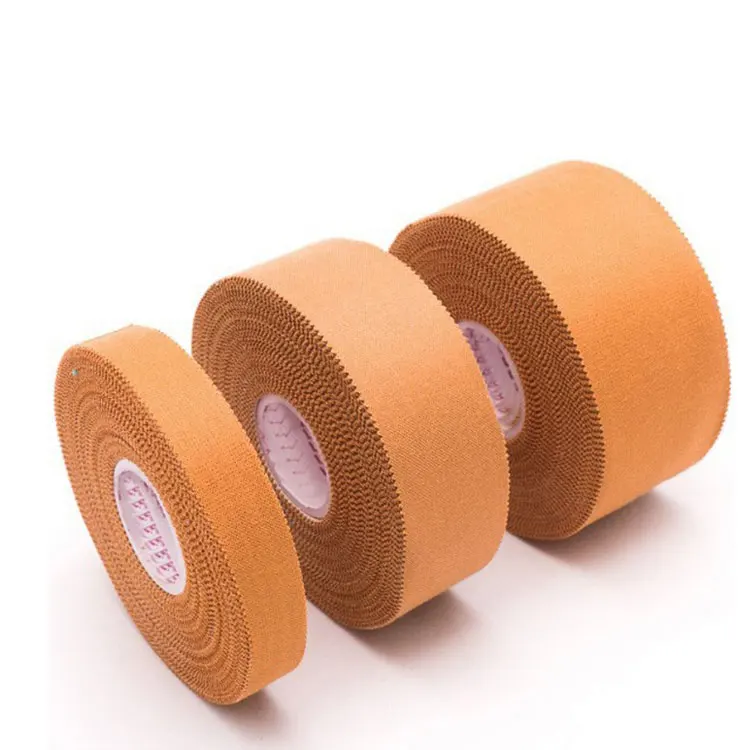 Waterproof Adhesive Breathable Sports Rigid Strapping Zinc Oxide Rigid Sports Tape