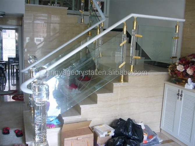 Из нержавеющей закаленное прямые стали лестница