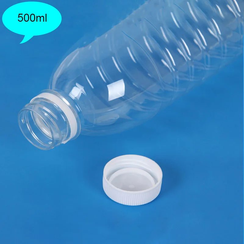 500ml plastic bottle mineral water pet bottle juice beverage packaging bottle