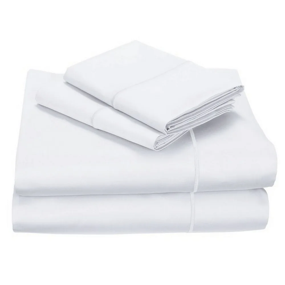 
Classic White Solid Sateen Tailored 15