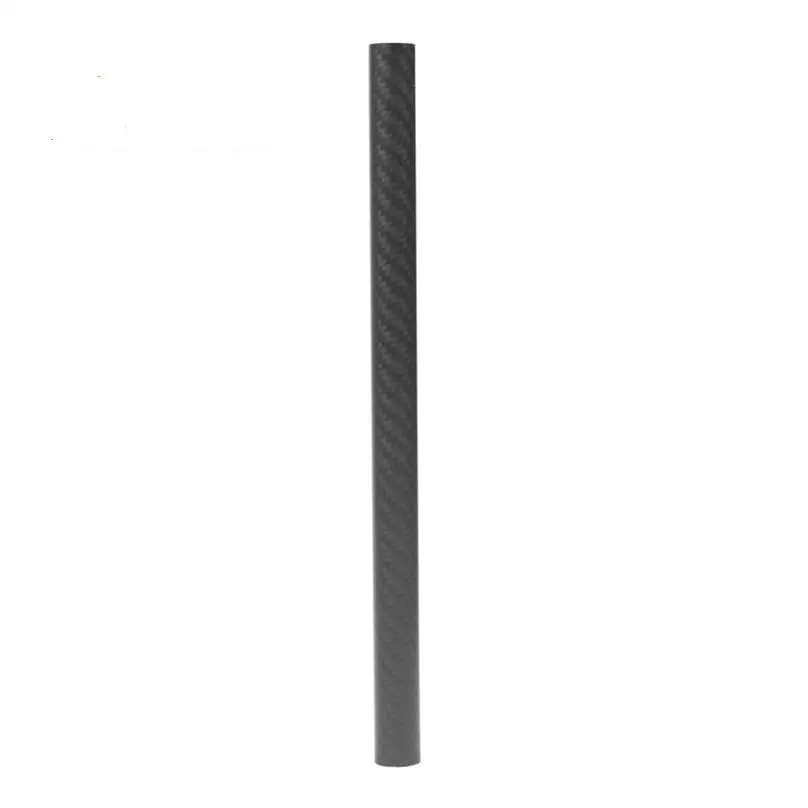 4pcs High-strength 3K Carbon Fiber Tube 16*14*100MM/150MM/185MM/245MM Roll Wrapped Carbon Fiber Tube Twill Matt Surface