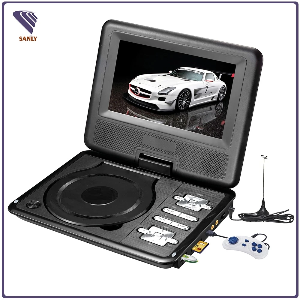  Лучшие продажи 3D EVD портативный dvd-плеер с ISDB-T для Японии и
