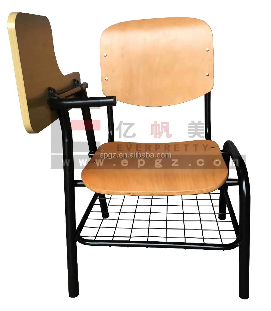 High Quality School Furniture Chairs with Tables Attached for Sale