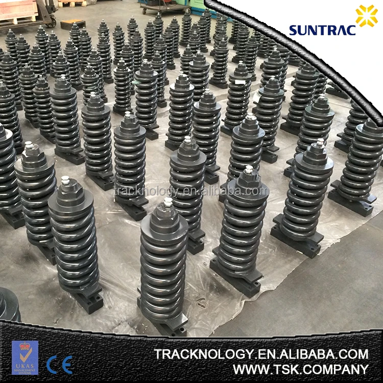 PC138 Undercarriage Parts Track Adjuster Tensioner, Recoil Spring Assembly