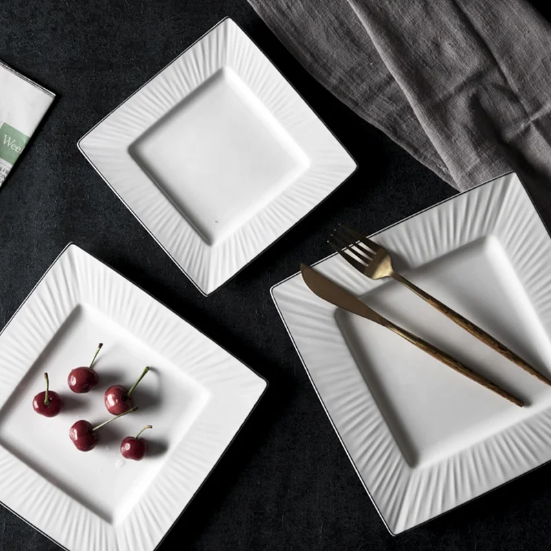 Best Selling Pure White Dinner Thali Set, Fine English Bone China