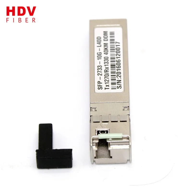  10 г SFP + mini gbic 40 км одного волокна WDM Двунаправленный Module