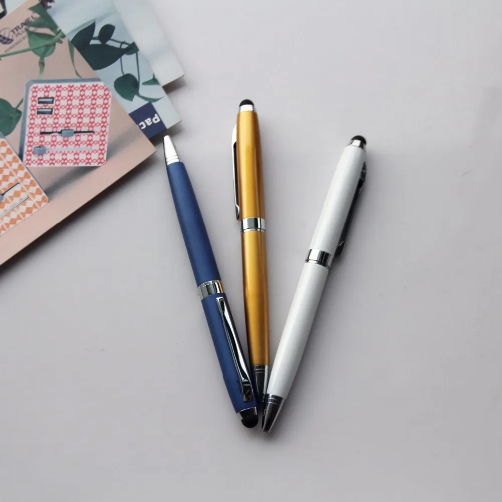 Advertising touch stylus pen promotion gift metal touch ball pen