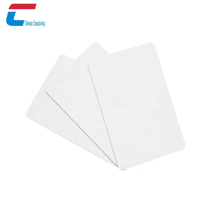 Blank Inkjet Pvc Card Custom Printing Business Card Gift Pvc Card