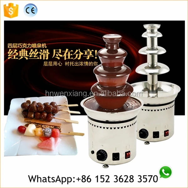 Hot Selling Industrial Large Battery chocolate fountain