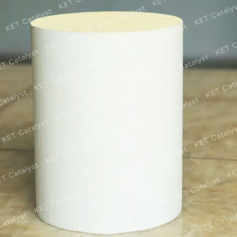 KET platinum and rhodium catalyst with ceramic monolith for catalytic converters