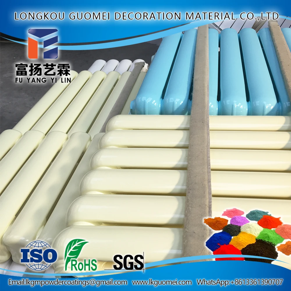 Manufacturer Ral 1003 Signal Yellow Glossy High Degree Electrostatic Powder Coating for furniture