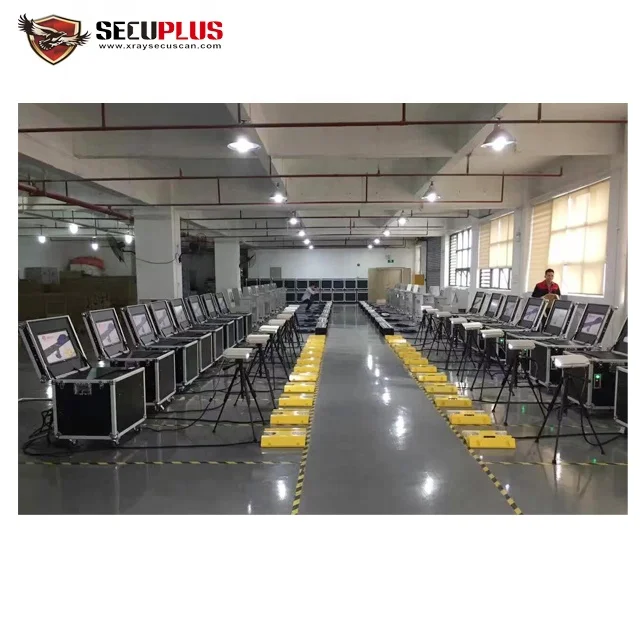 van truck under body inspection system car scanner machine to check bomb in customs event entrance