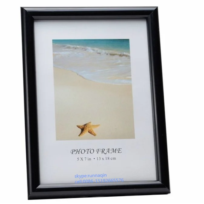Wholesale Classical Colored PVC bildhalter 4X6 5X7 6X8 8X10 A4  61x91 Plastic Photo Frame For Poster Picture