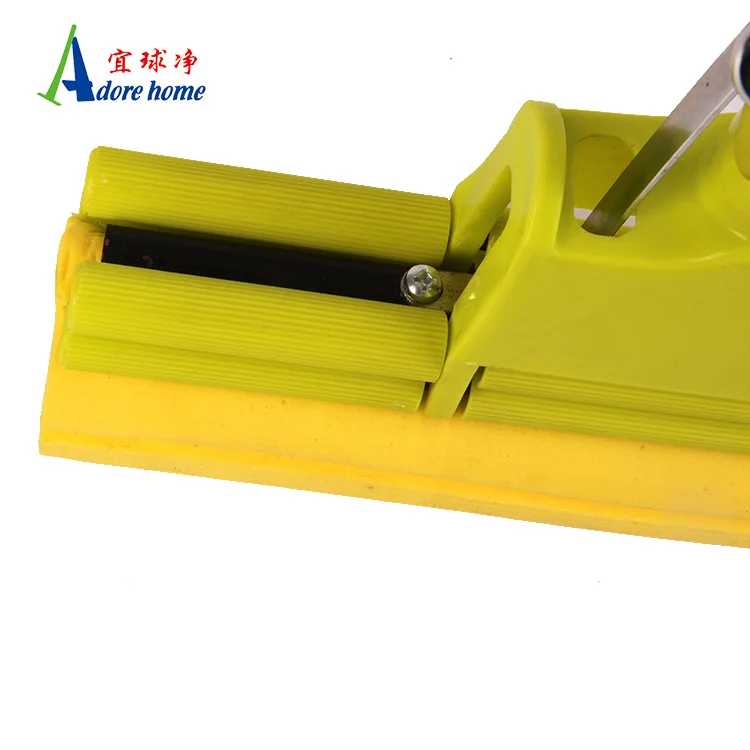 High Quality Sponge Pva Commercial Mop With Telescopic Stainless Steel Handle
