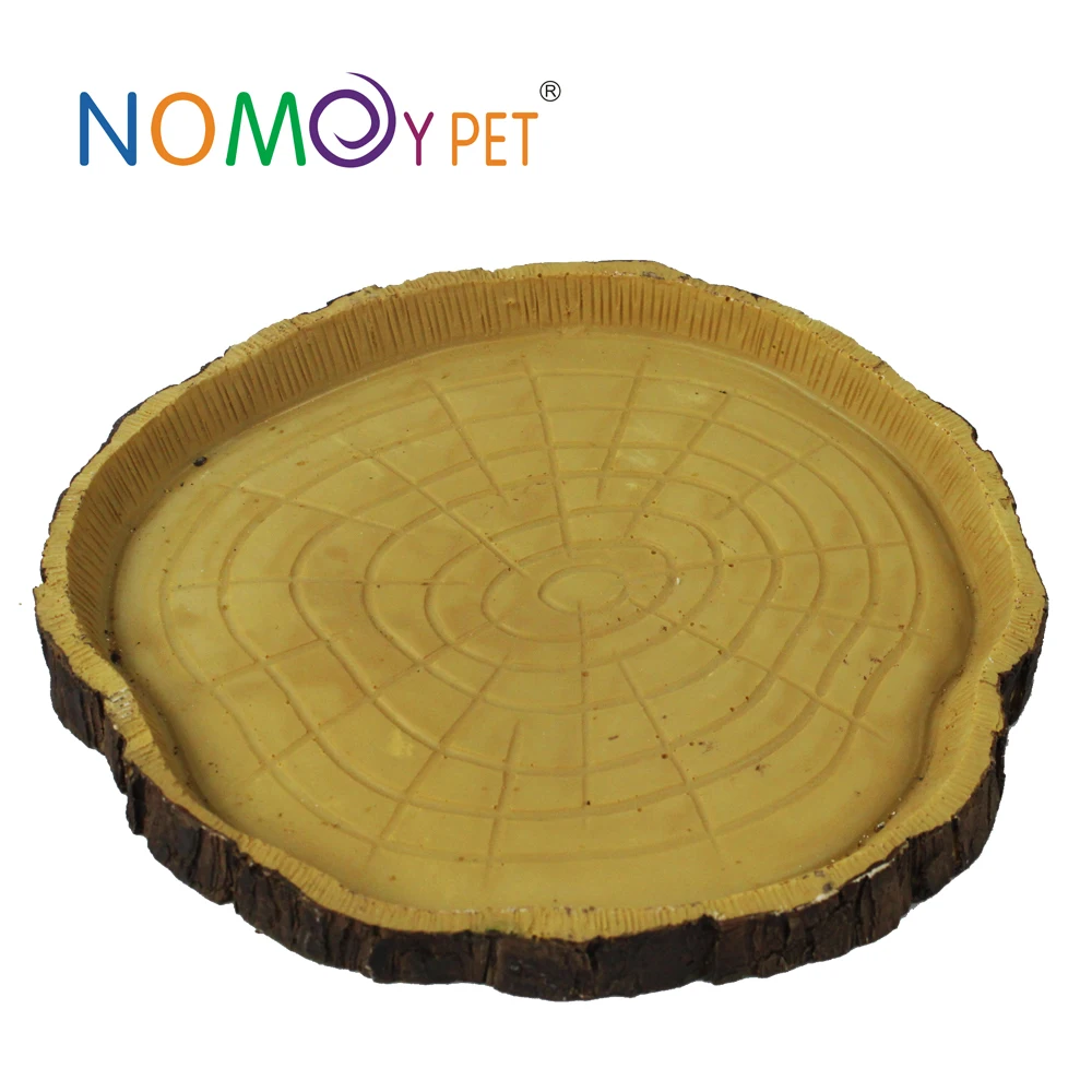 NOMOY PET wholesale factory direct sale Nomoy resin food water bowl  for reptile NS-38